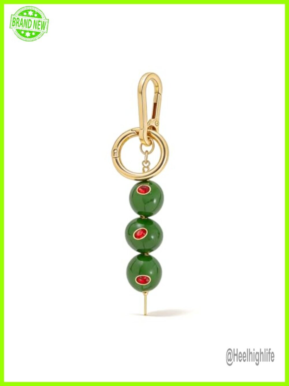 Fruit Keychain Charm Alloy Electroplating Bag Charm for Handbags Backpacks